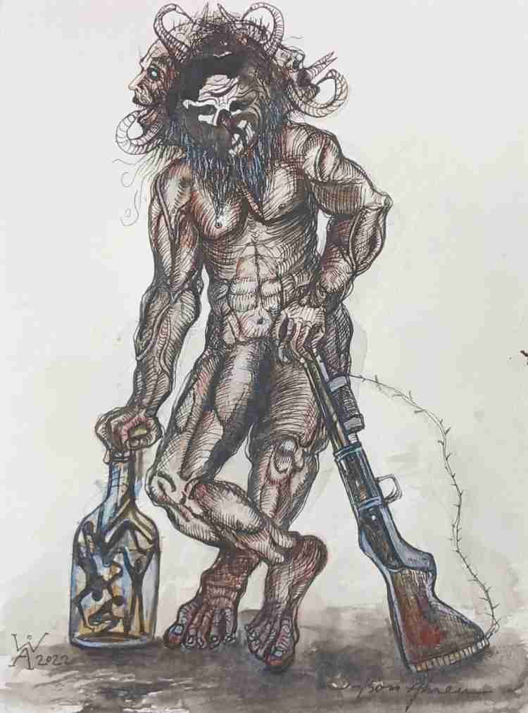 WILSON ABREU - C.V. Artista Plástico Dominicano. Pinturas y Dibujos